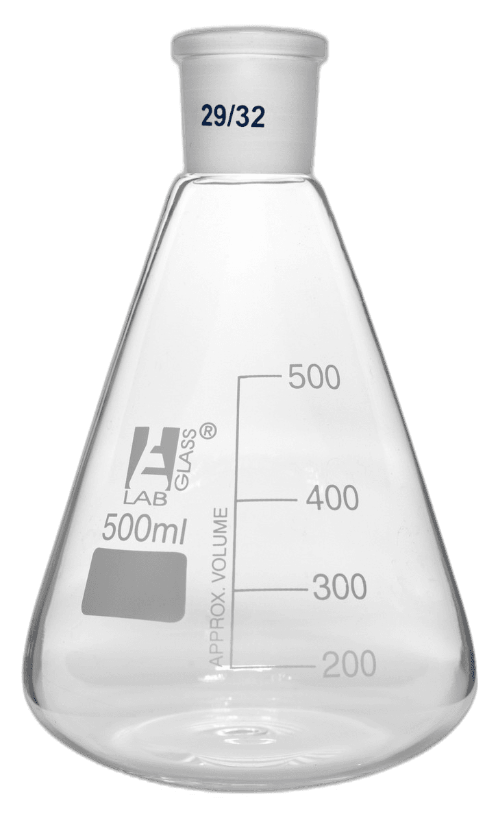 კონუსური კოლბა შლიფით