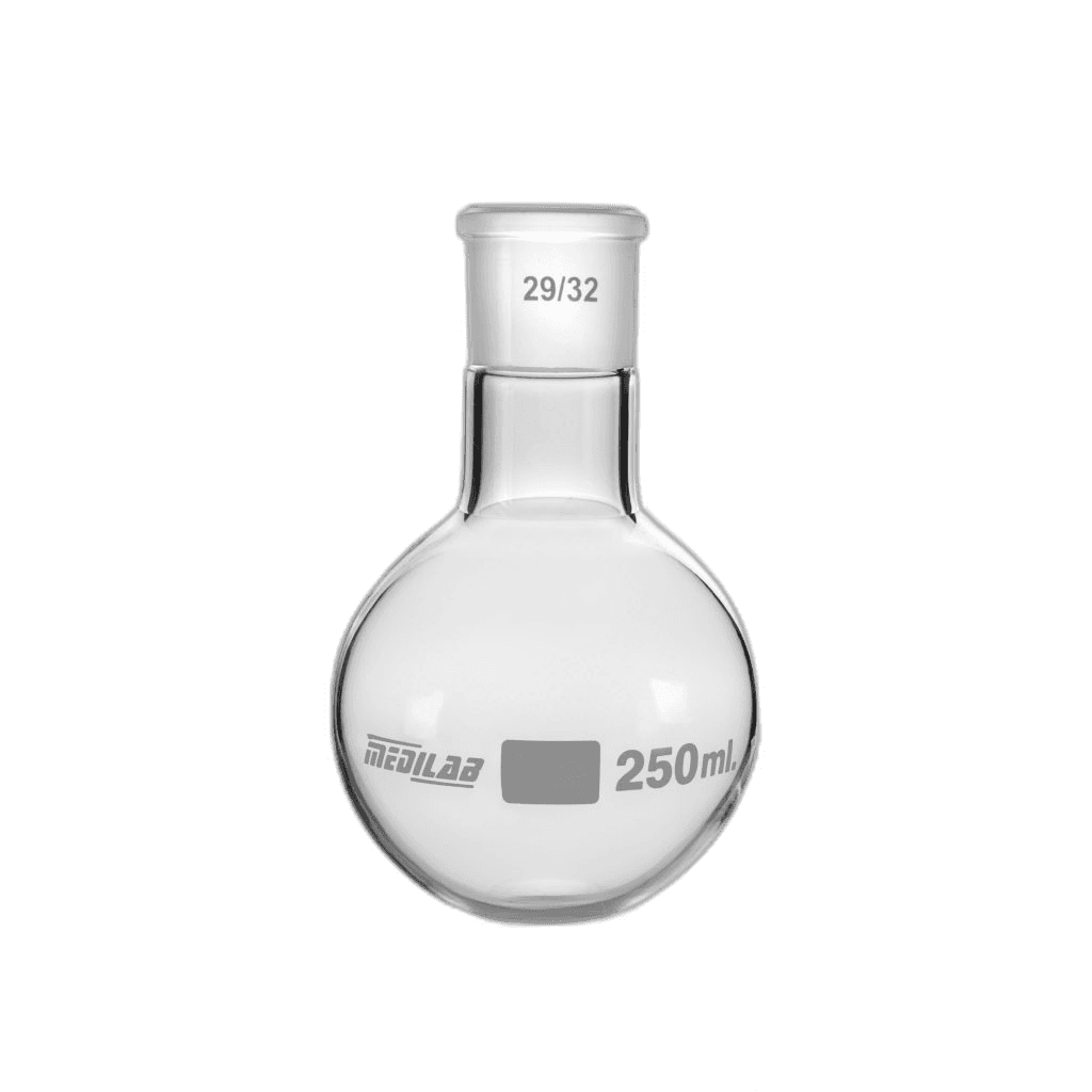 ბრტყელძირა კოლბა შლიფით